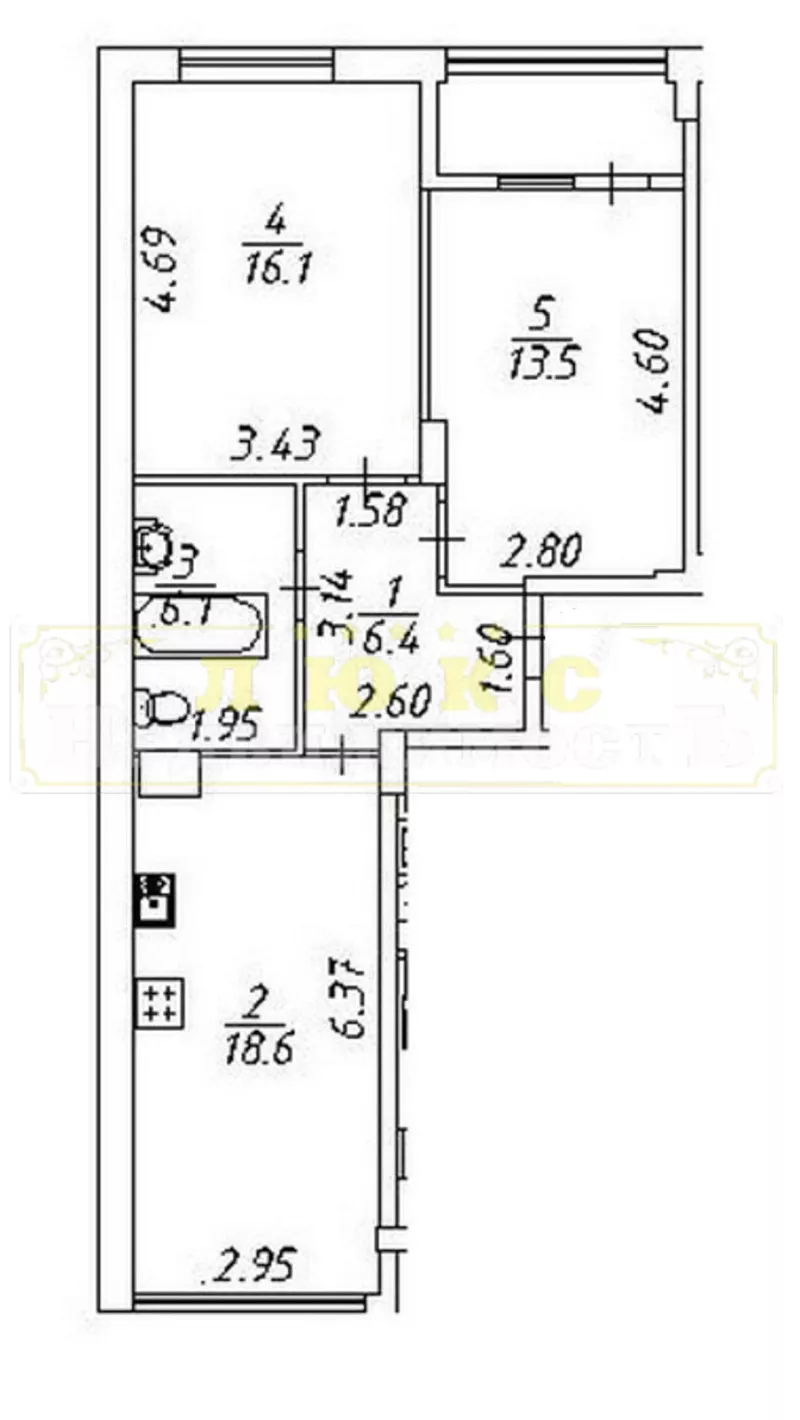 Продам двухкомнатную квартиру в ЖК Маршал Сити / Маршала Жукова 2