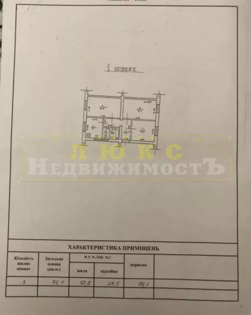 Продам трехкомнатную квартиру ул. Дальницкая / Балковская 7