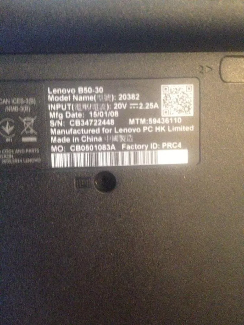 Продаются ноутбуки Lenovo B50-30 в хорошем состоянии. Оптом и розницу,  6
