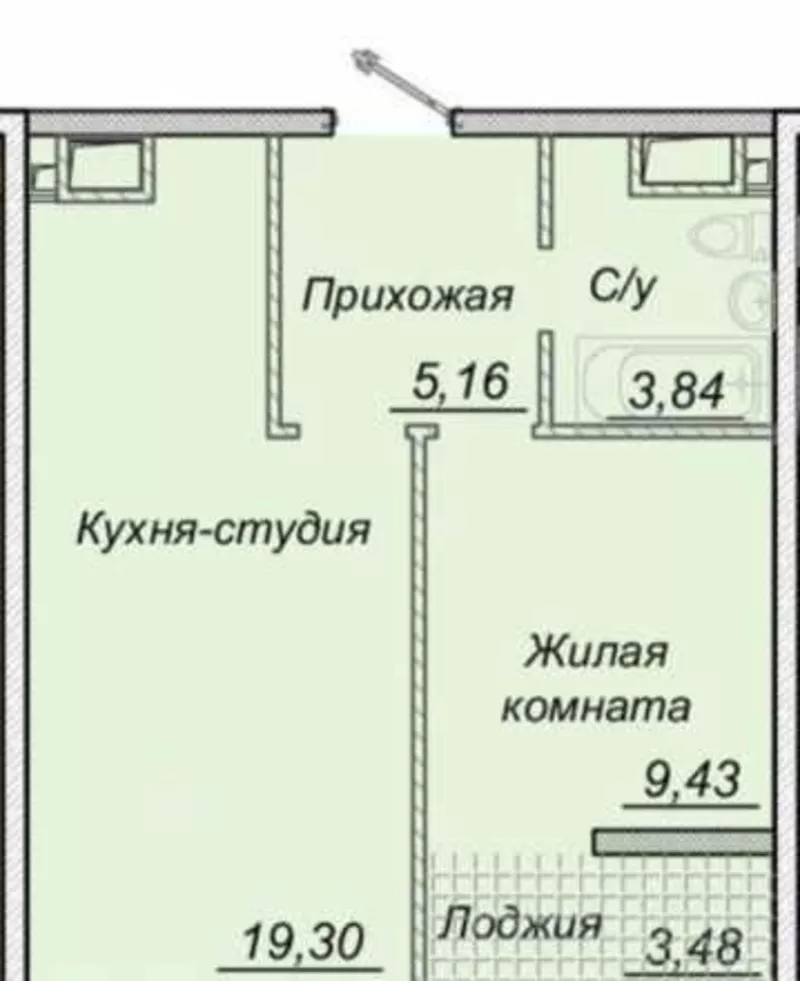 Продам квартиру 35 Жемчужина 3