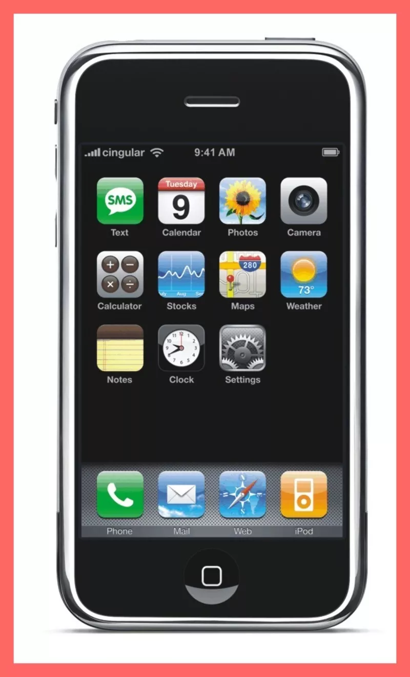 iPhone 3GS (2 Sim, Wi-Fi, TV) Черный/Белый - Гарантия 1 год.