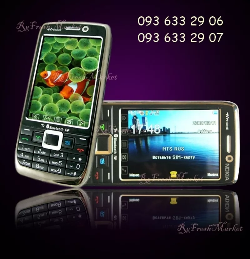 Nokia E71 TV (2 SIM карты,  цветное ТВ,  Java) 1550 грн. 2