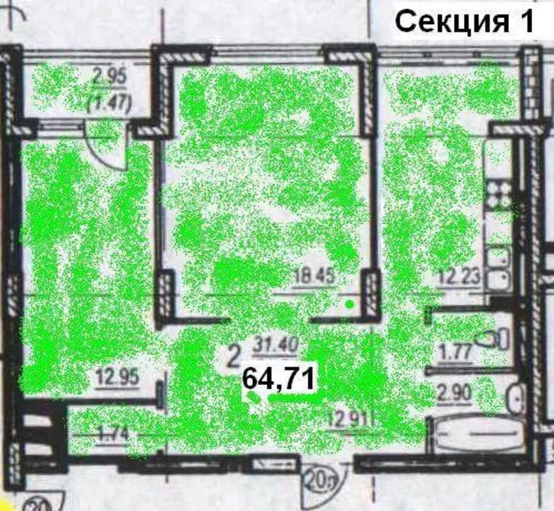 1-2-3-ком квартиры от застройщика в строящемся доме по адресу Бреуса 13